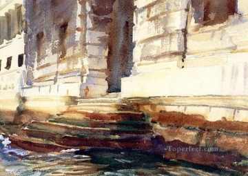 ジョン・シンガー・サージェント Painting - 宮殿の階段の風景 ジョン・シンガー・サージェント